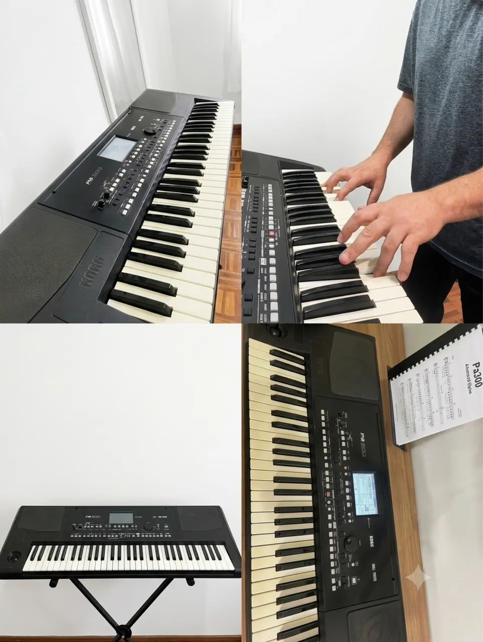 TECLADO KORG PA300 - Foto 2