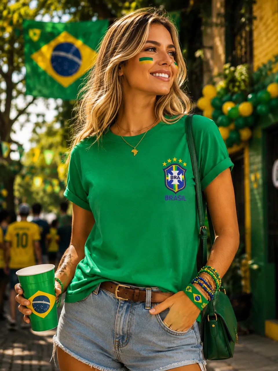 Camisas FEMININAS BRASIL - Foto 4