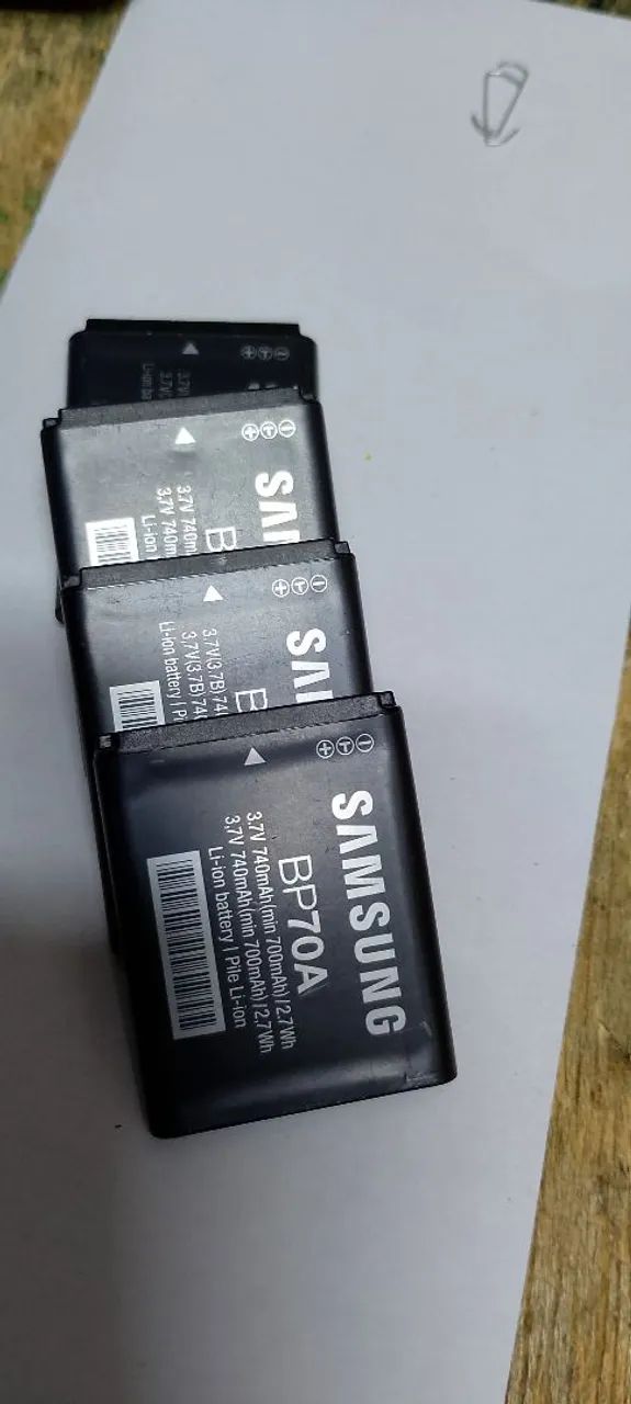 Bateria de liito para câmera Samsung 