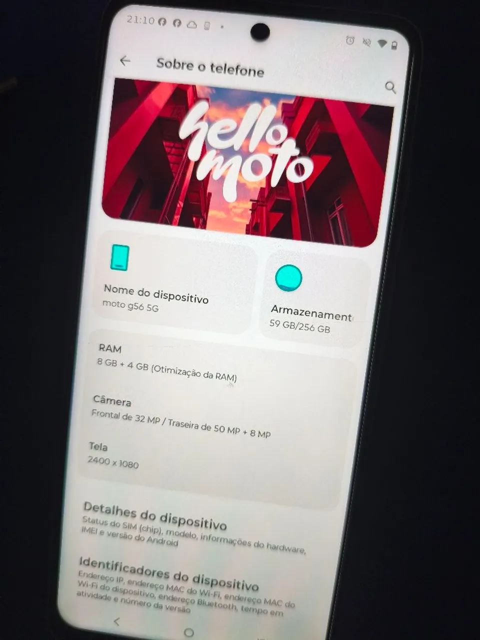 Moto g 56 256 GB