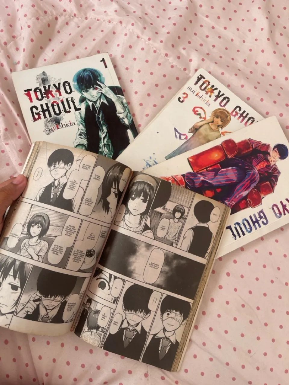 Tokyo Ghoul volume 1, 2, 3 e 4. - Foto 3