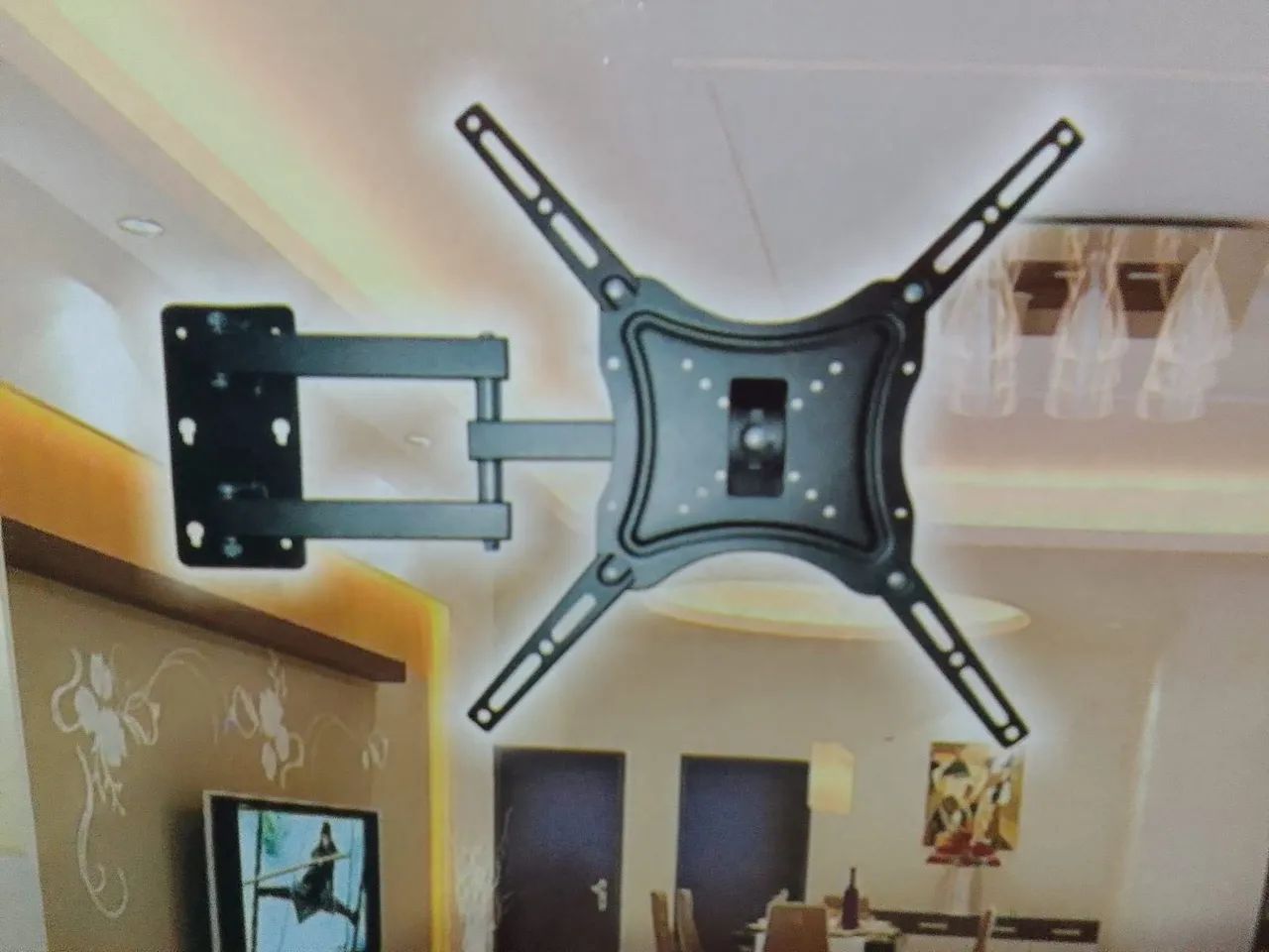 SUPORTE ARTICULADO TV ATÉ 55 POLEGADAS  - Foto 2