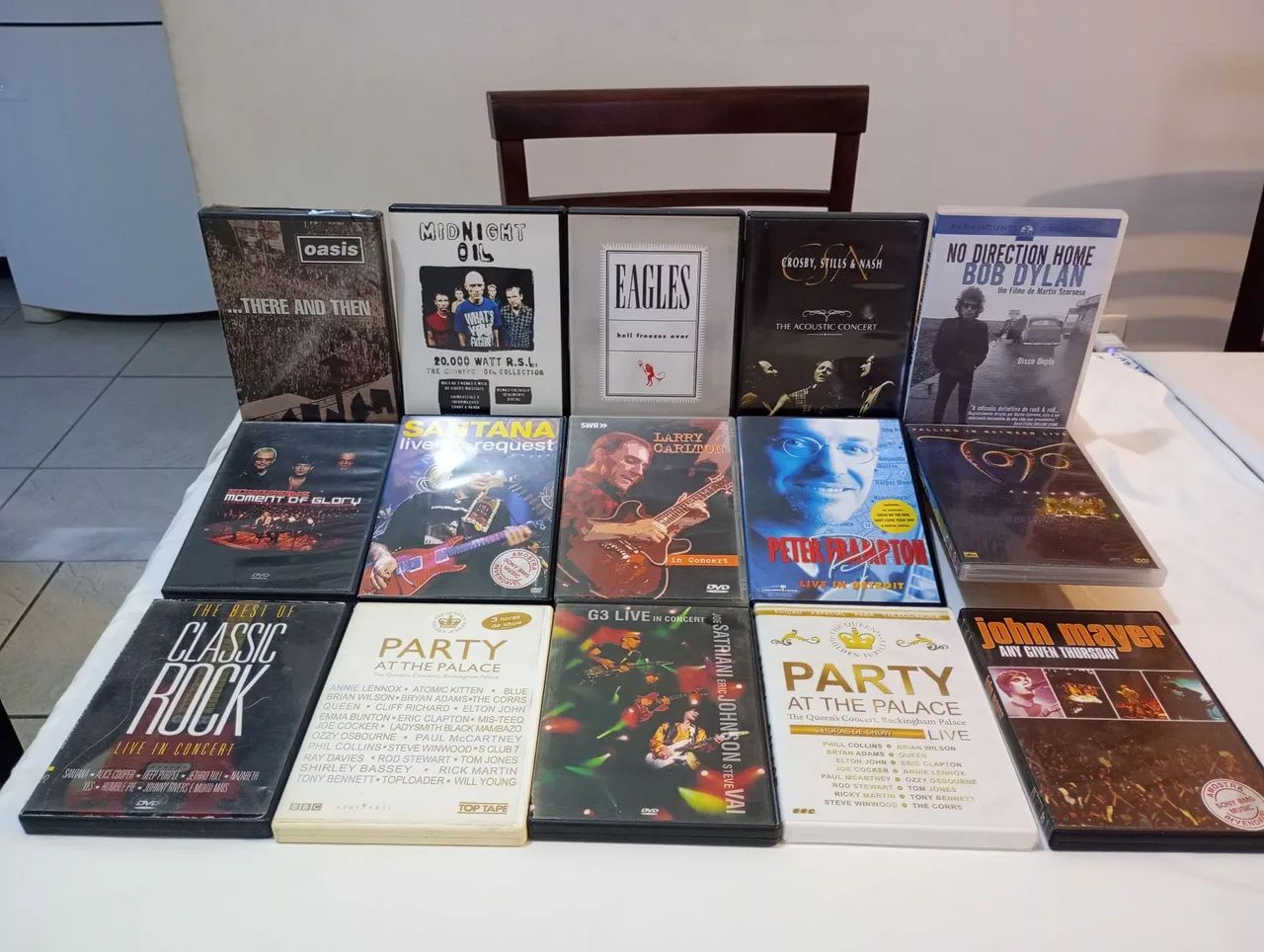 DVDs musicais de coleção para colecionadores 