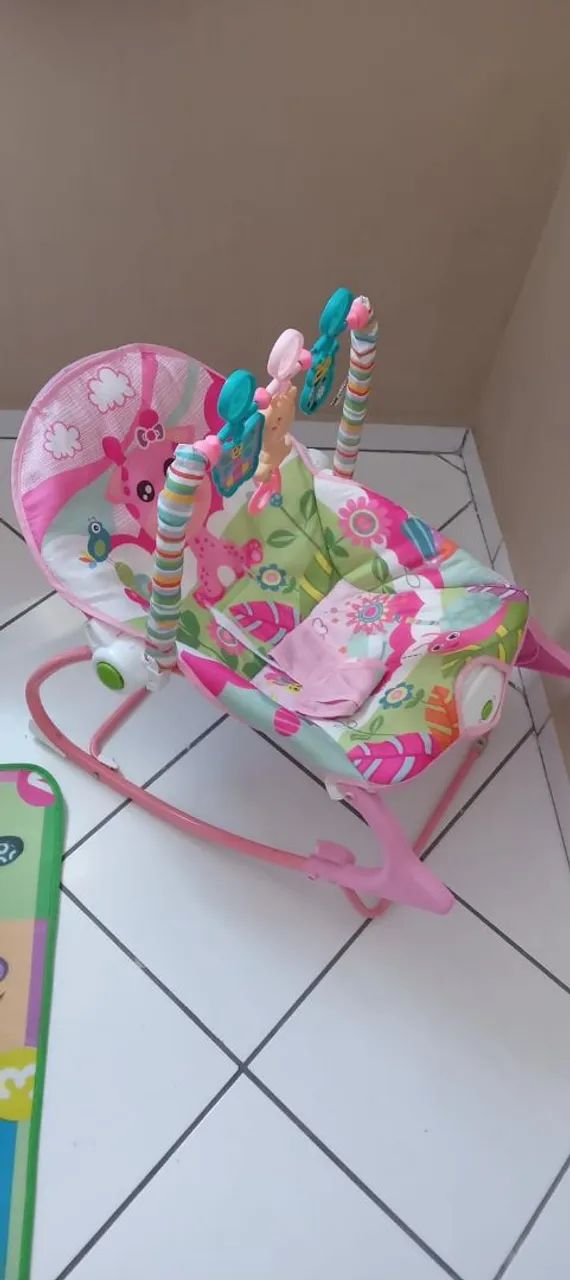 Cadeira de descanso de bebê girafa