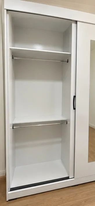 GUARDA ROUPA DUAS PORTAS BRANCO  - Foto 5