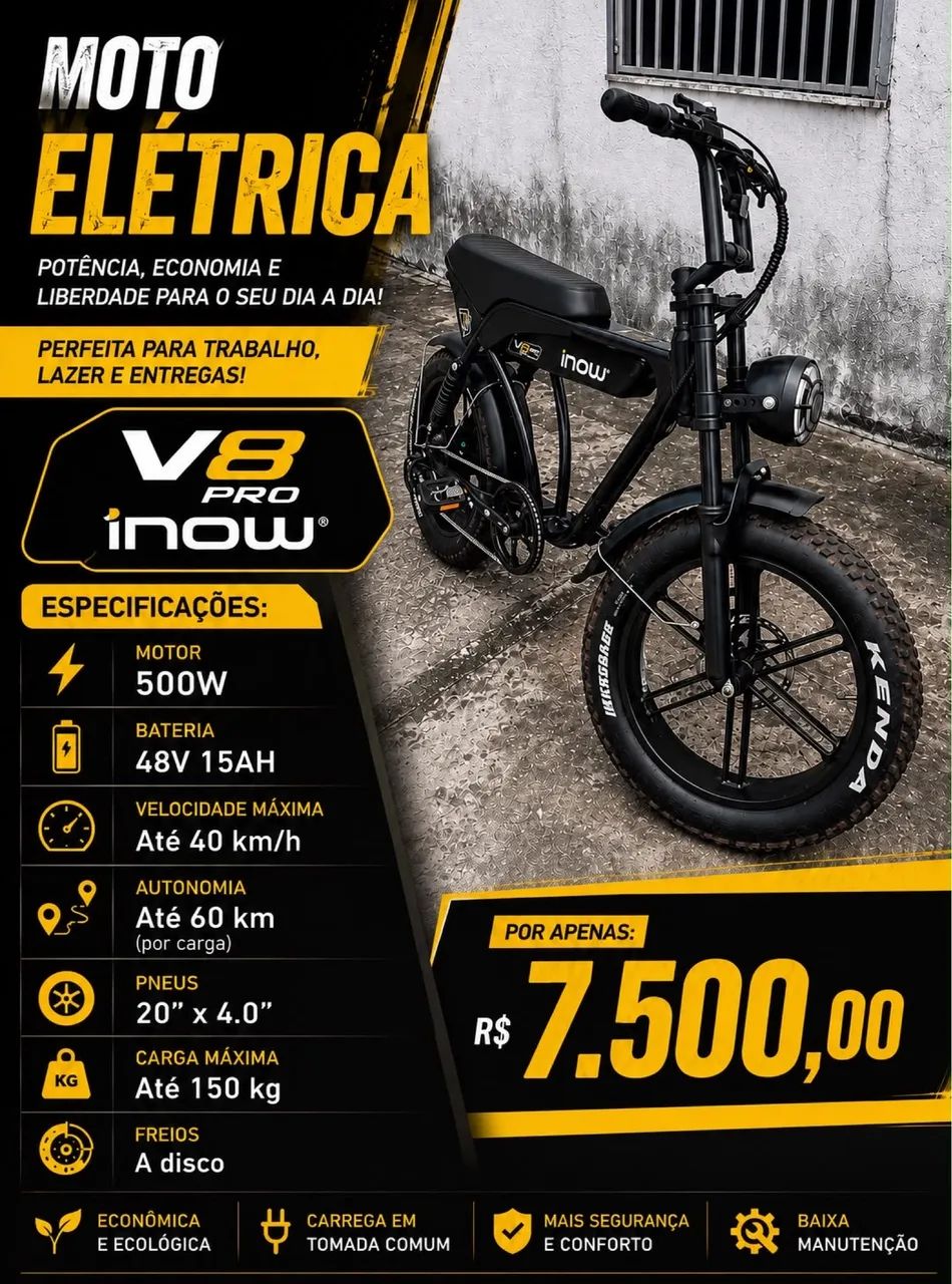 Bicicleta elétrica 