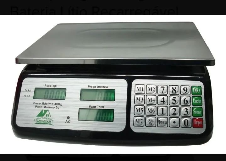 Balança eletrônica de 40kg 6 meses de garantia  - Foto 2