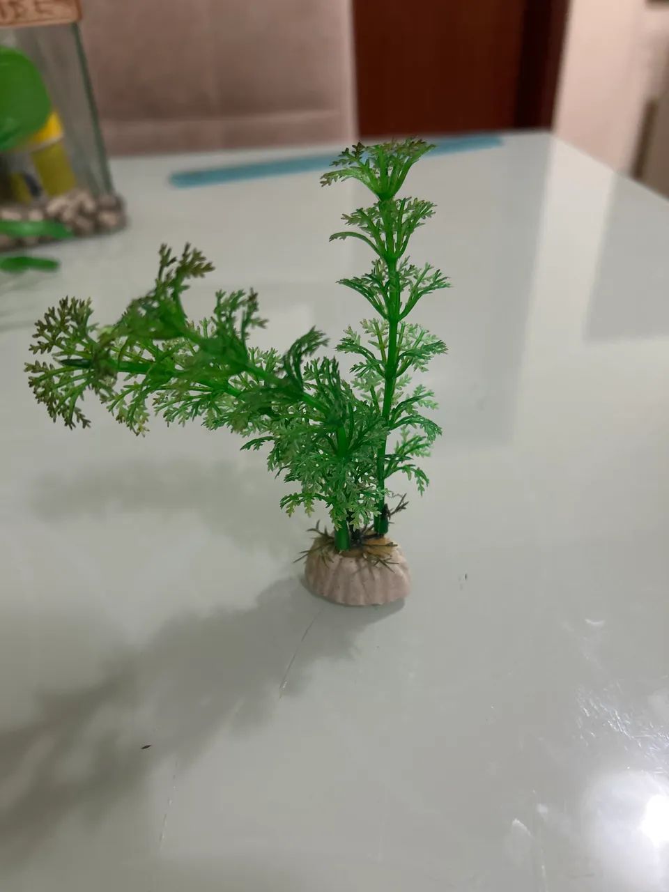 Planta artificial aqu ário - Foto 2