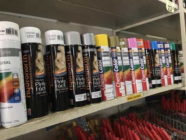Spray Diversas cores 400ml para Metais, madeiras, etc - Foto 2