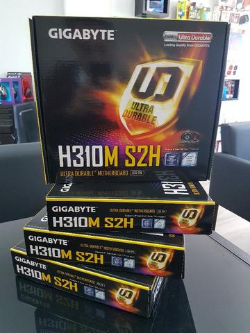 Placa-Mãe Gigabyte H310M S2H DDR4 p/ Intel LGA 1151 8ª geração