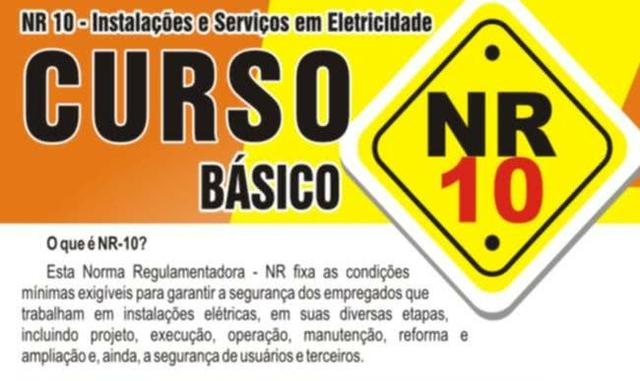 Curso de NR 10 com Art do Crea