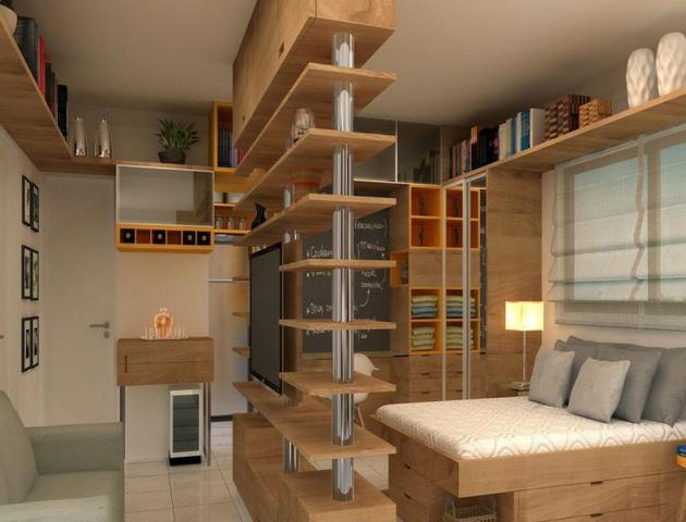 MF- Apartamento na Boa vista, 01 e 02 quartos - Foto 5
