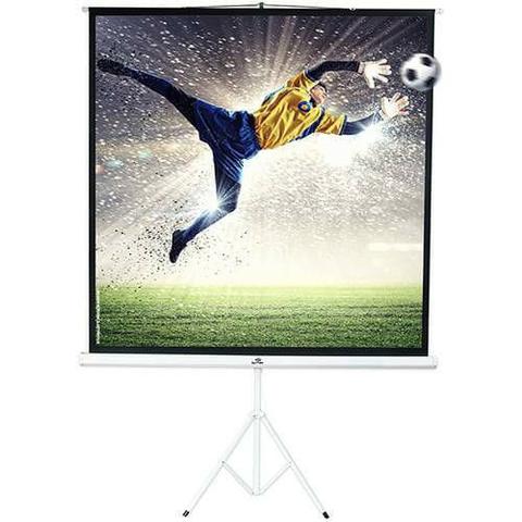 Tela de Projeção com Tripé 1,80x1,80m até 100" - Sumay