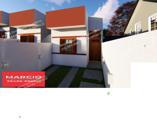 Casas 2 Dormitórios Pátio Fundos Bairro Bom Sucesso Gravataí Minha Casa Minha Vida!! - Foto 2