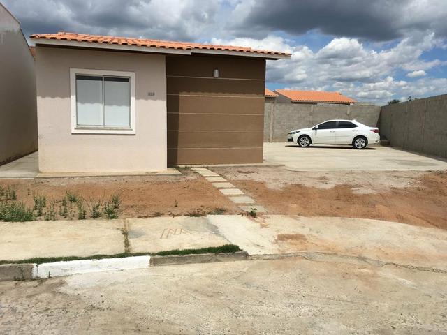Vendo uma casa no Condomínio Recantos dos Pássaros ou trocou por carro