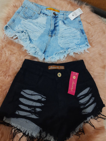 short jeans e cropped