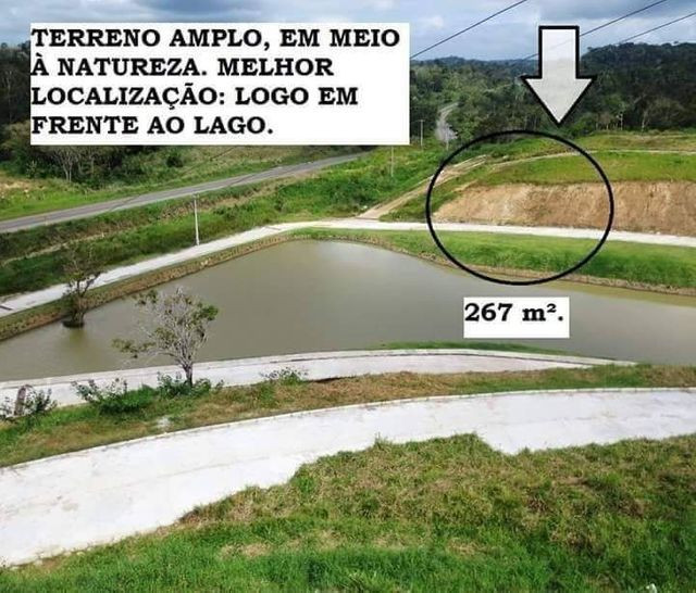 Vendo ou troco terreno em condomínio fechado