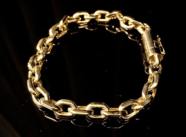 Pulseira em ouro 18k 15 gramas - Foto 2