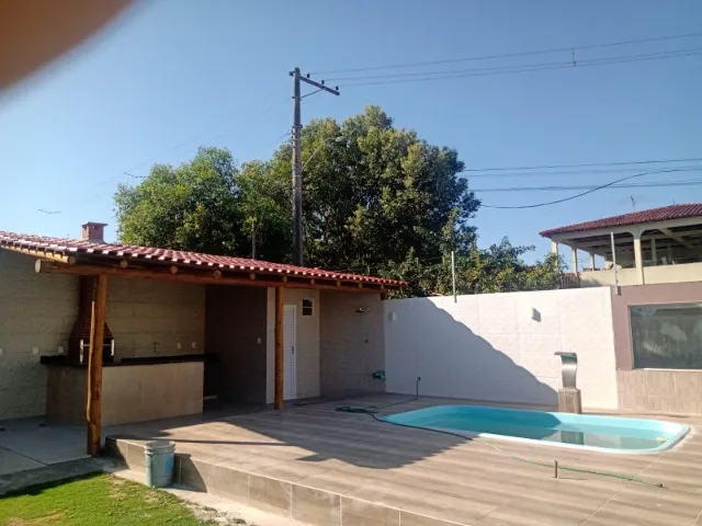 Casa com piscina para temporada em Praia Grande