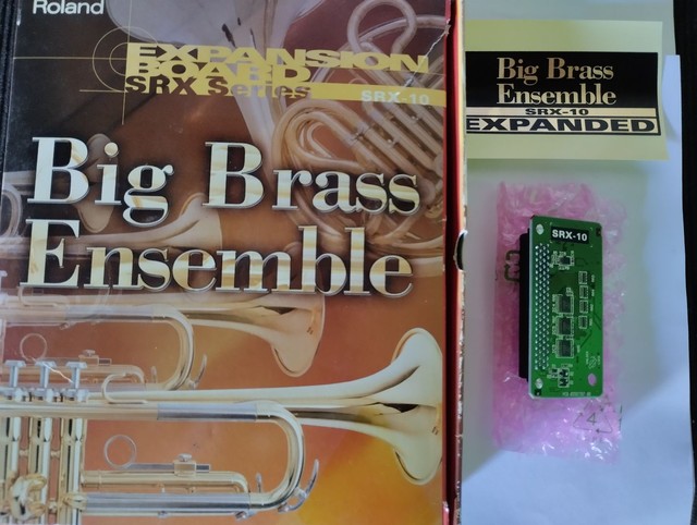 Placa de Expansão Roland Big Brass Ensemble SRX-10 - Instrumentos ...