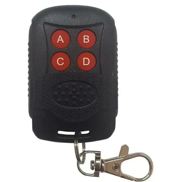 Controle Remoto Portão e Alarme 433,92 Mhz Duplicador Clonagem por proximidade 4 botões - Foto 2