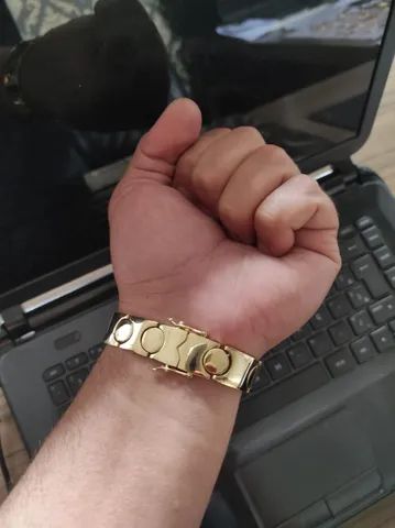 Bracelete de moeda antiga - Foto 5