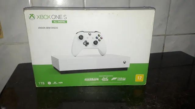 Microsoft Xbox One S 1TB Seminovo Usado Completo na Caixa + Garantia