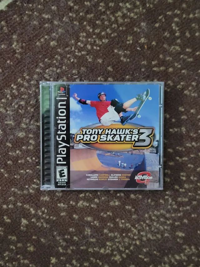 Jogo tony hawks pro skater 2 original de ps1 playstation - CDs