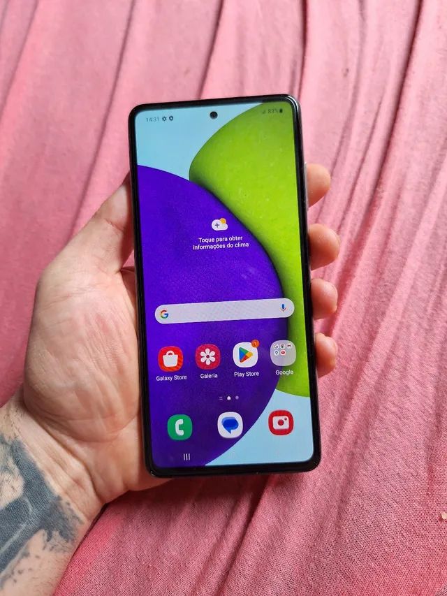 Galaxy A52 4G 6/128GB Na Cor Branco  - Foto 5