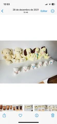 Jogo com 11 ursos para quarto infantil  - Foto 3