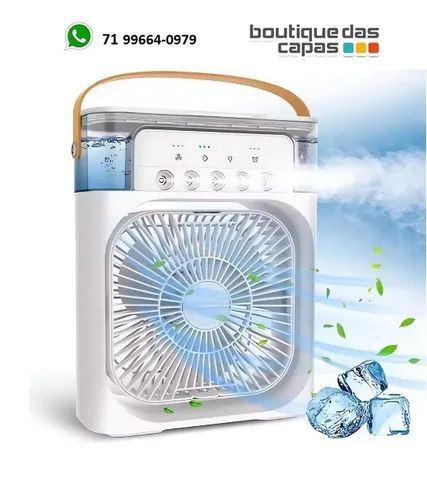 Ventilador portátil umidificador do ar, refrigerador de ar pequeno
