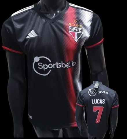 Camisa do São Paulo preta 2023/24