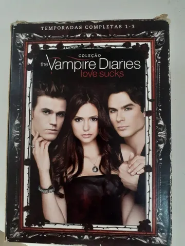 dvd the vampire diaries - love sucks - diários do vampiro - 4º temporada -  5 discos - originais