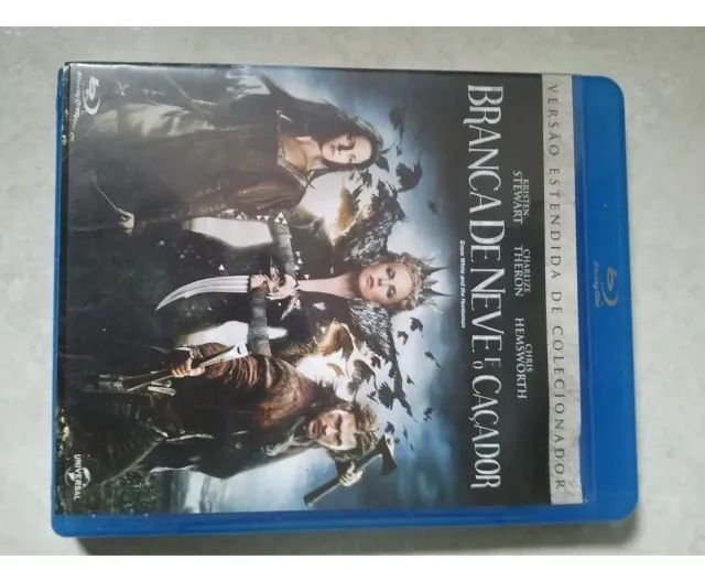 Branca De Neve E O Caçador Bd Blu Ray Disco Original
