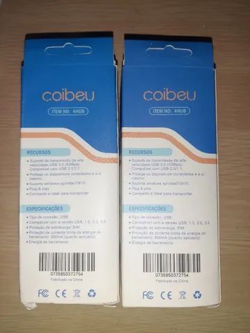 Hub USB 3.0 4 Portas 5Gbps - Compacto - Foto 2
