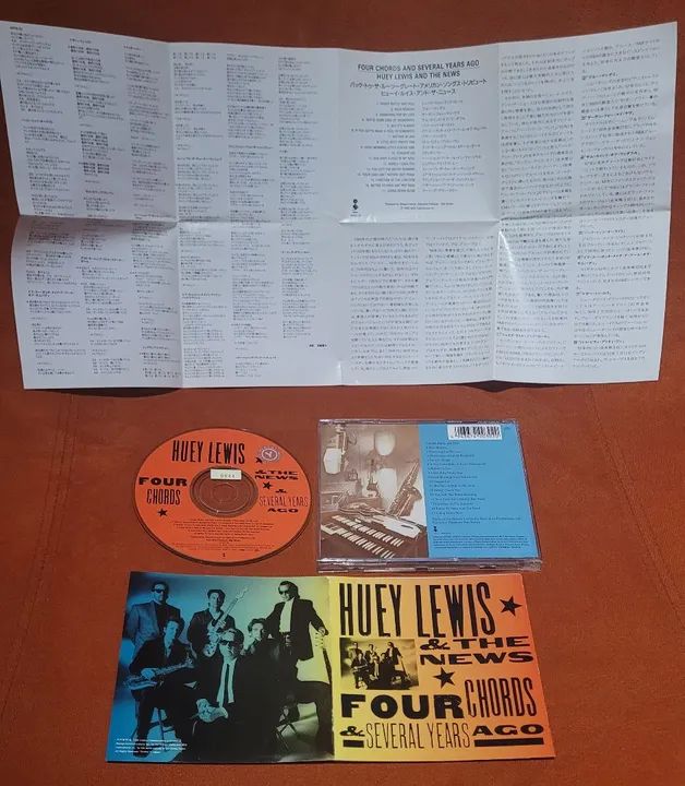CD - Huey Lewis - Four Chords - Japonês  - Foto 2