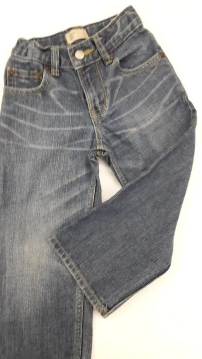 Calça Jeans Infantil Baby Gap Original Tam 3T Com Elástico na Cintura, Seminova, Ótima - Foto 2