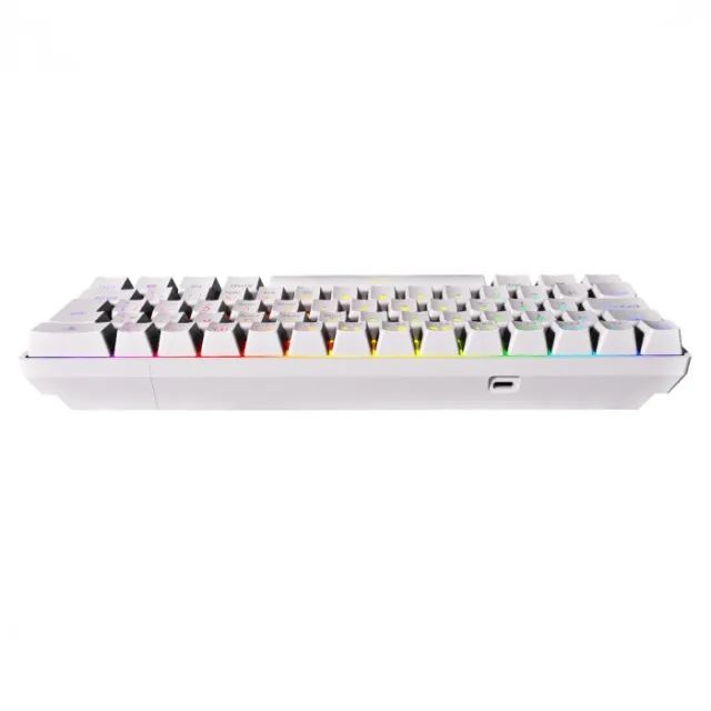 Teclado Gamer Mecanico Pcyes 60  Zot Branco - Switch Outemu Blue Hotswap (Entrega Grátis) - Foto 4