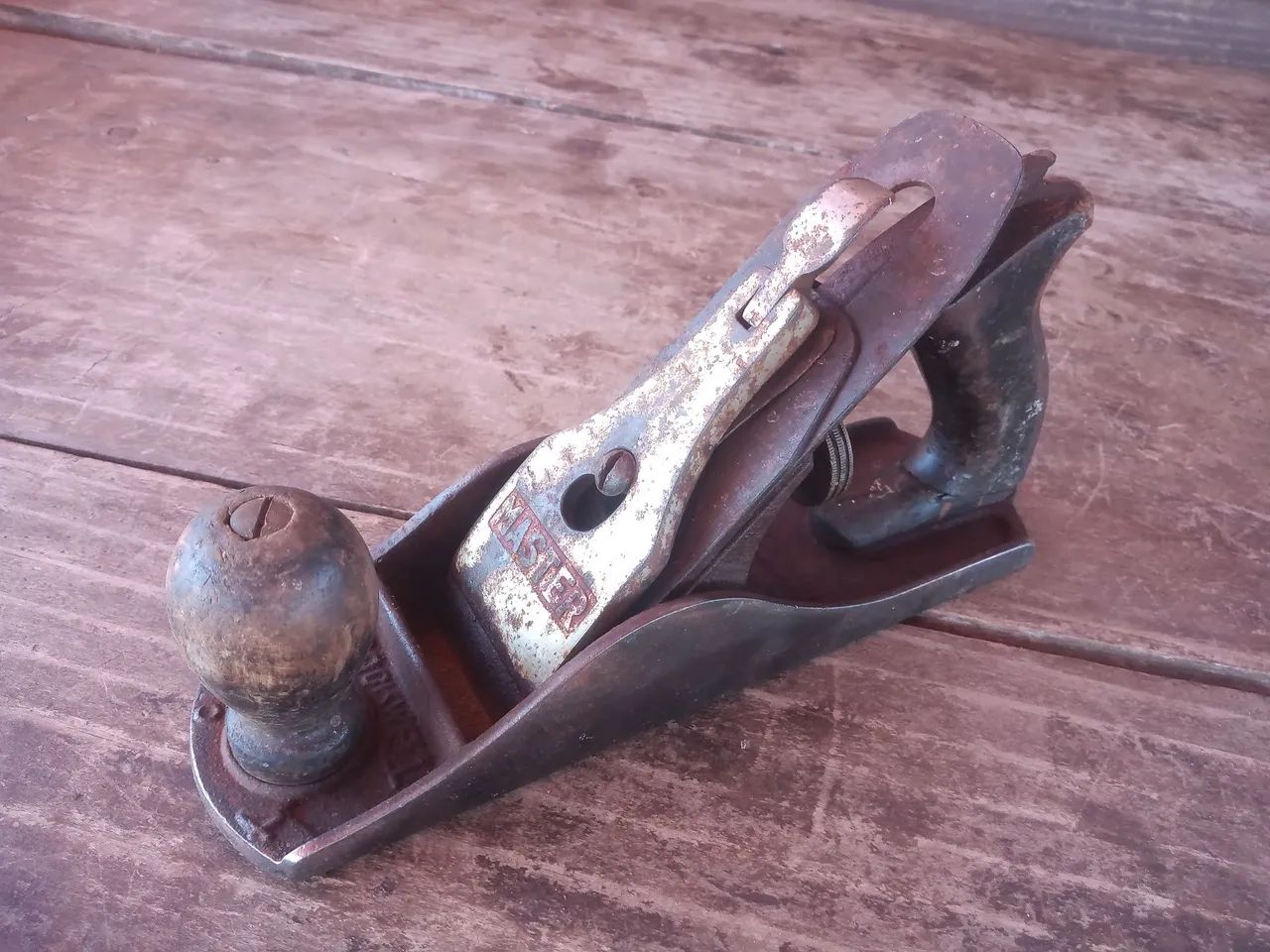 Plaina de madeira antigo - Foto 2