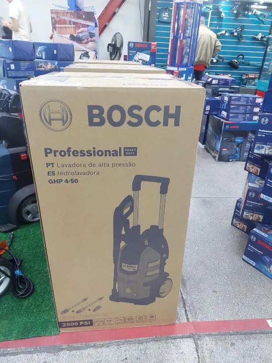 Lavadora de Alta Pressão Profissional BOSCH 4-50 220V - 2500LBS/PSI - Foto 4