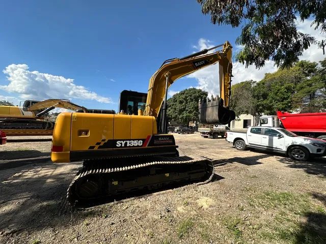 Escavadeira Sany SY135C 2020 Impecável  - Foto 4