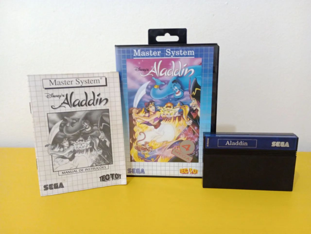 Master System Aladdin TecToy Impecável
