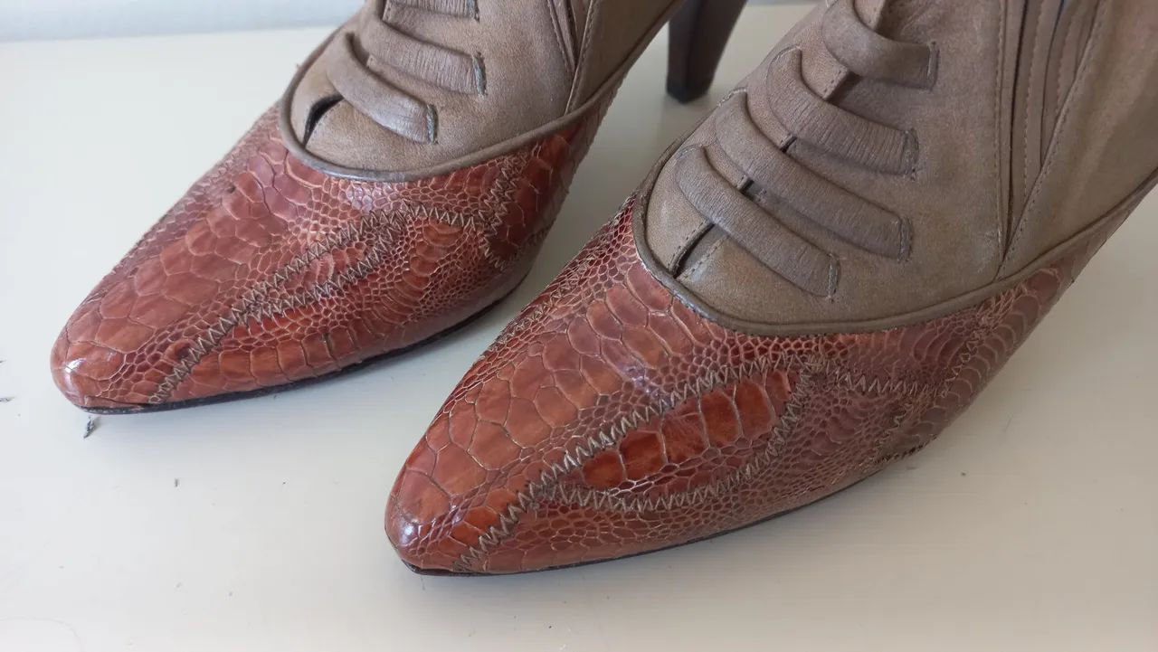 Bota pyton vintage czarina 37 - Foto 3