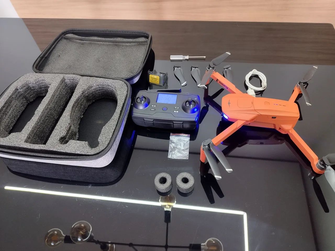 Drone KF102 camera gimbal 4k - Foto 2