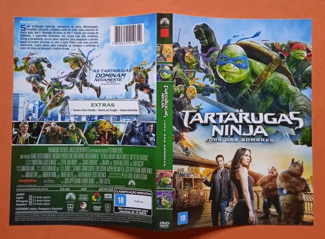 Dvd As Tartarugas Ninja 1 e 2 - Foto 5