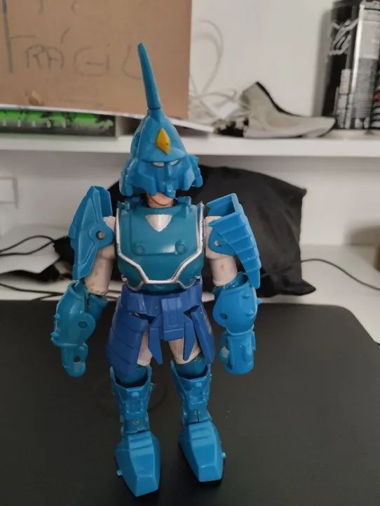 Boneco Guerreiro Samurai - Colecionável