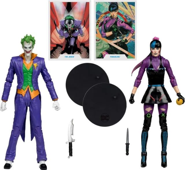 Joker Coringa Punchline McFarlane Toys DC Multiverse - Lacrado - Foto 2