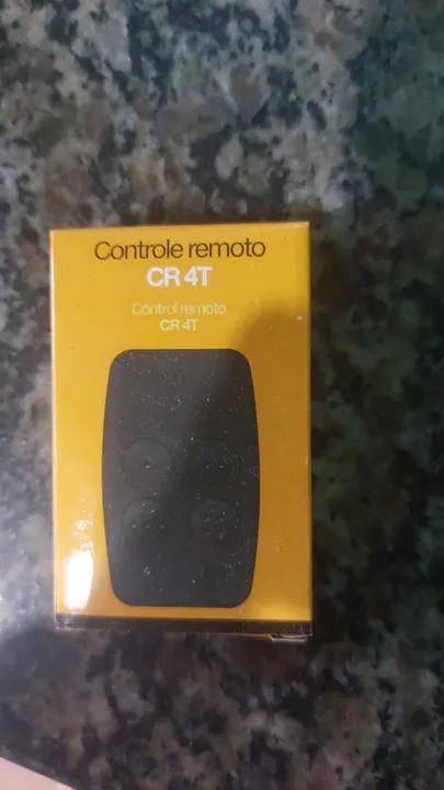 Controle Remoto de Portão Eletrônico Jfl CR-4T 433,92mhz 4-Botões - Foto 2