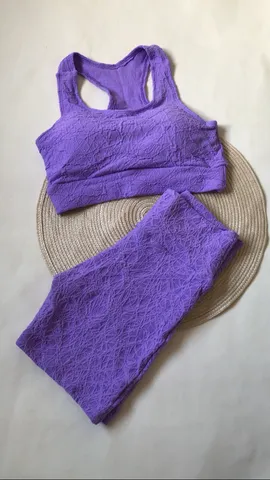 Conjunto de short jacquard