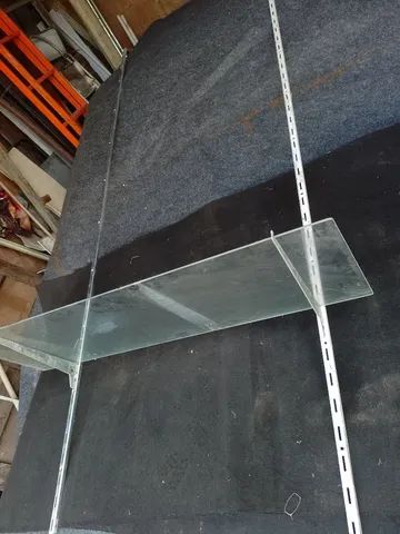 Prateleira de vidro para comércio